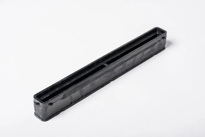 10" FU FIN BOX BLK 