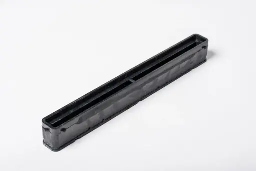 10" FU FIN BOX BLK 